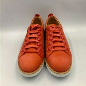 Samuel Hubbard Wanderer, Coral Nubuck Sneakers, 8 New in Box